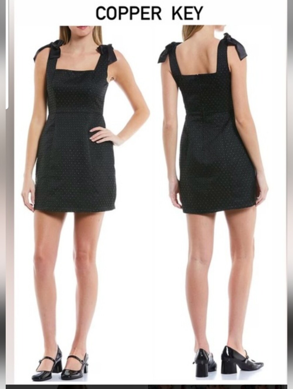 Copper Key Little Black Dress